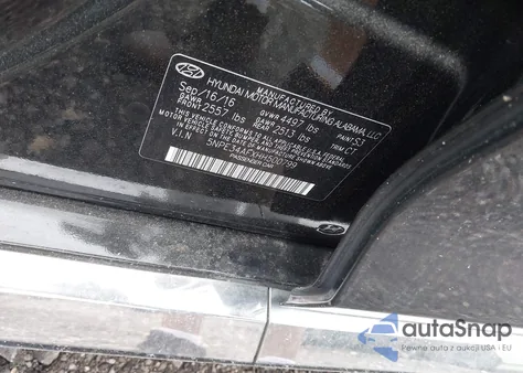 2017 Hyundai Sonata Sport из США, поврежденный, VIN 5NPE34AFXHH500799